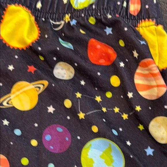 Space-Themed Baby Outfit with Bow Tie - Picture 3 of 4